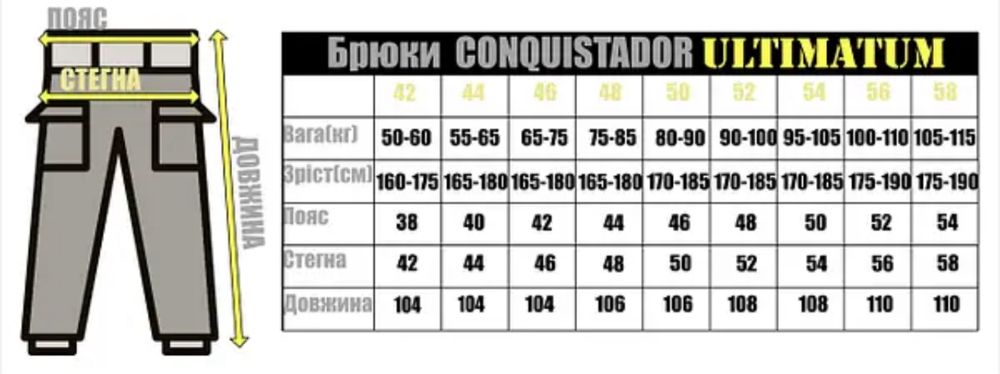 Штани тактичні мультикам брюки мультикам Ultimatum Conqistador