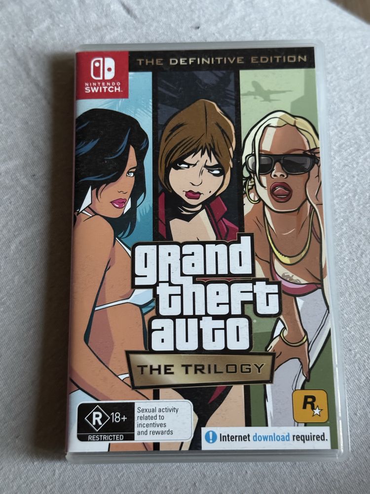Grand Theft Auto The Trilogy Nintendo Switch