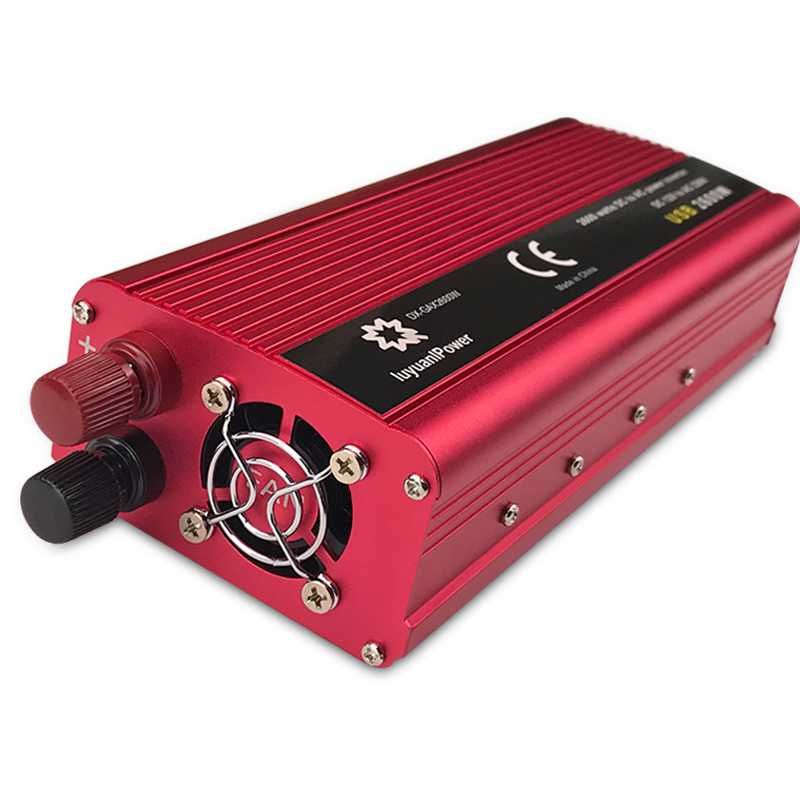 (NOVO) • Inversor 2000W • 12V - 220V • DC/AC • USB 5V