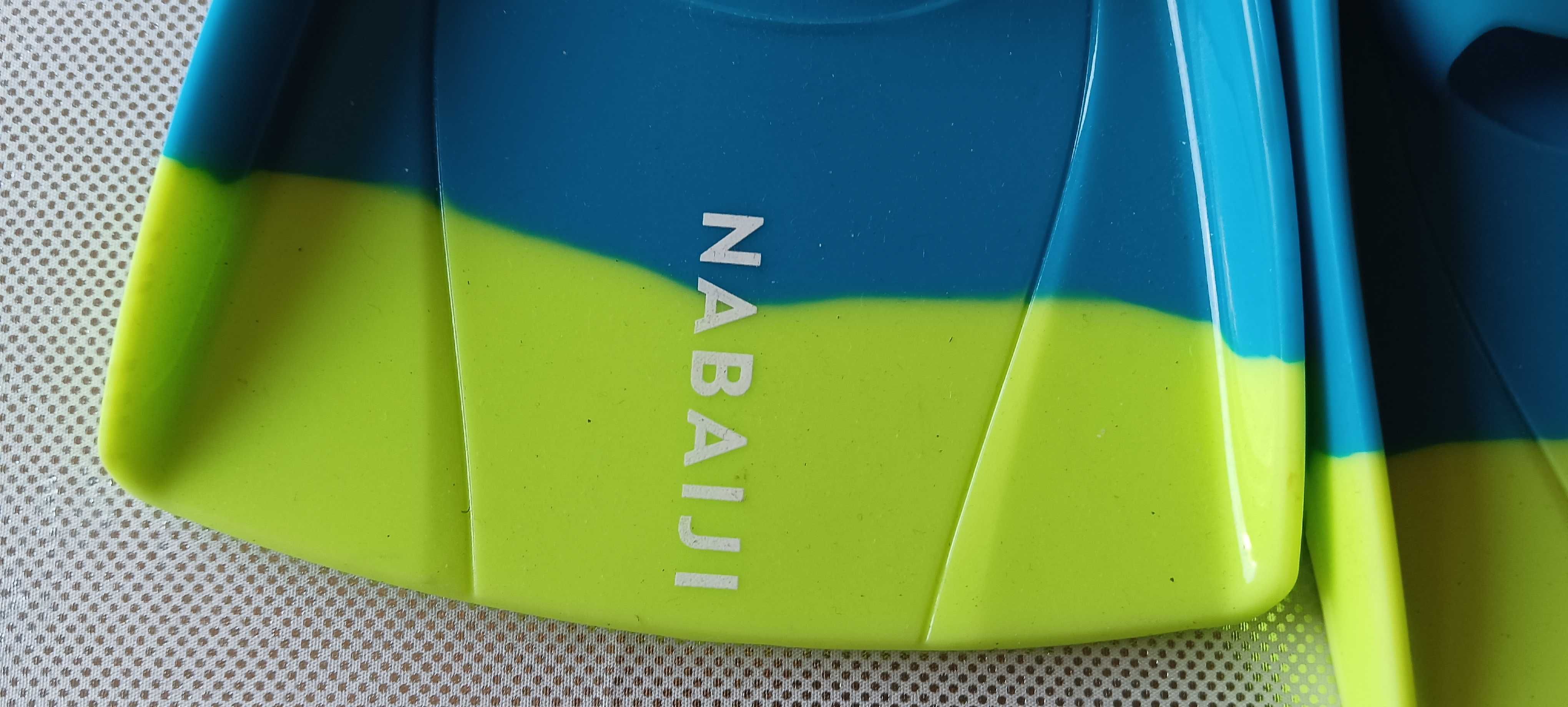 Barbatanas de natação SILIFIN azul amarelo