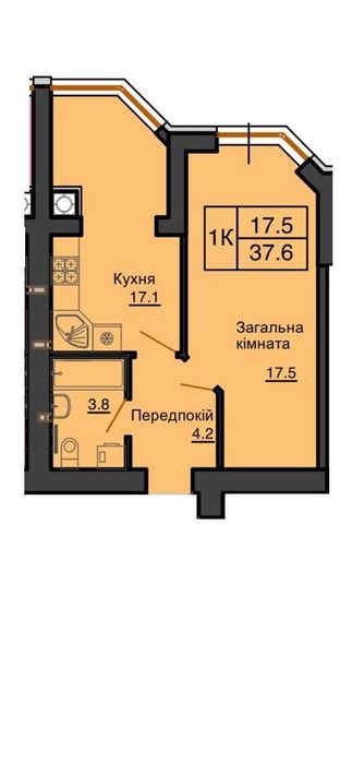 Продаж 1к квартира в ЖК Софія Резиденс ціна з оформленням