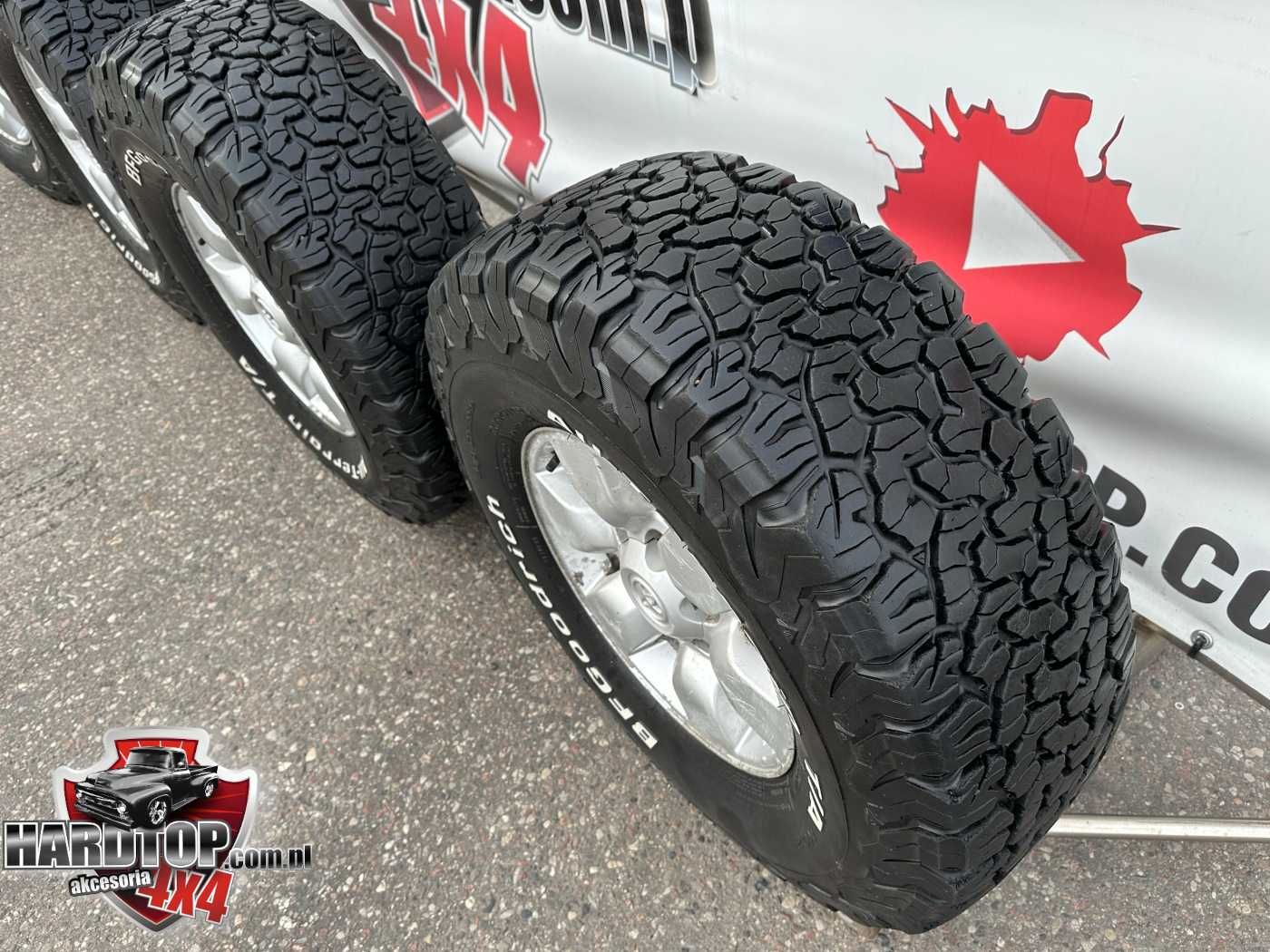 BFGoodrichAll Terrain T/A KO231x10.50R15 109 S FELGI HILUX 6x139,7