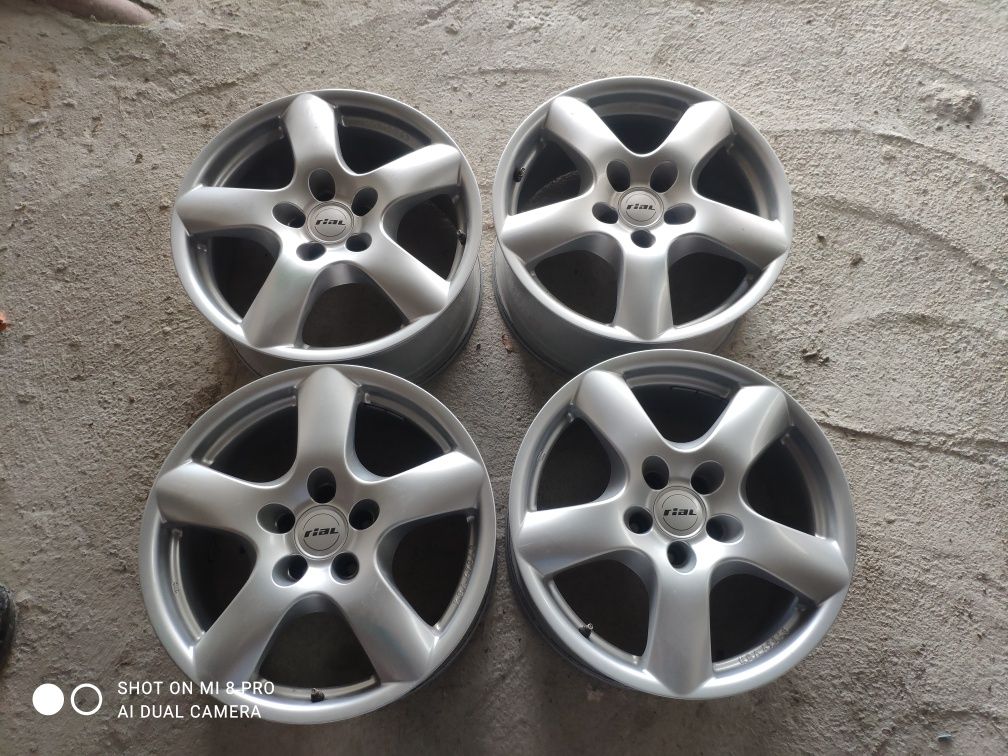 Felgi aluminiowe RIAL 18" 5x112 Audi Mercedes