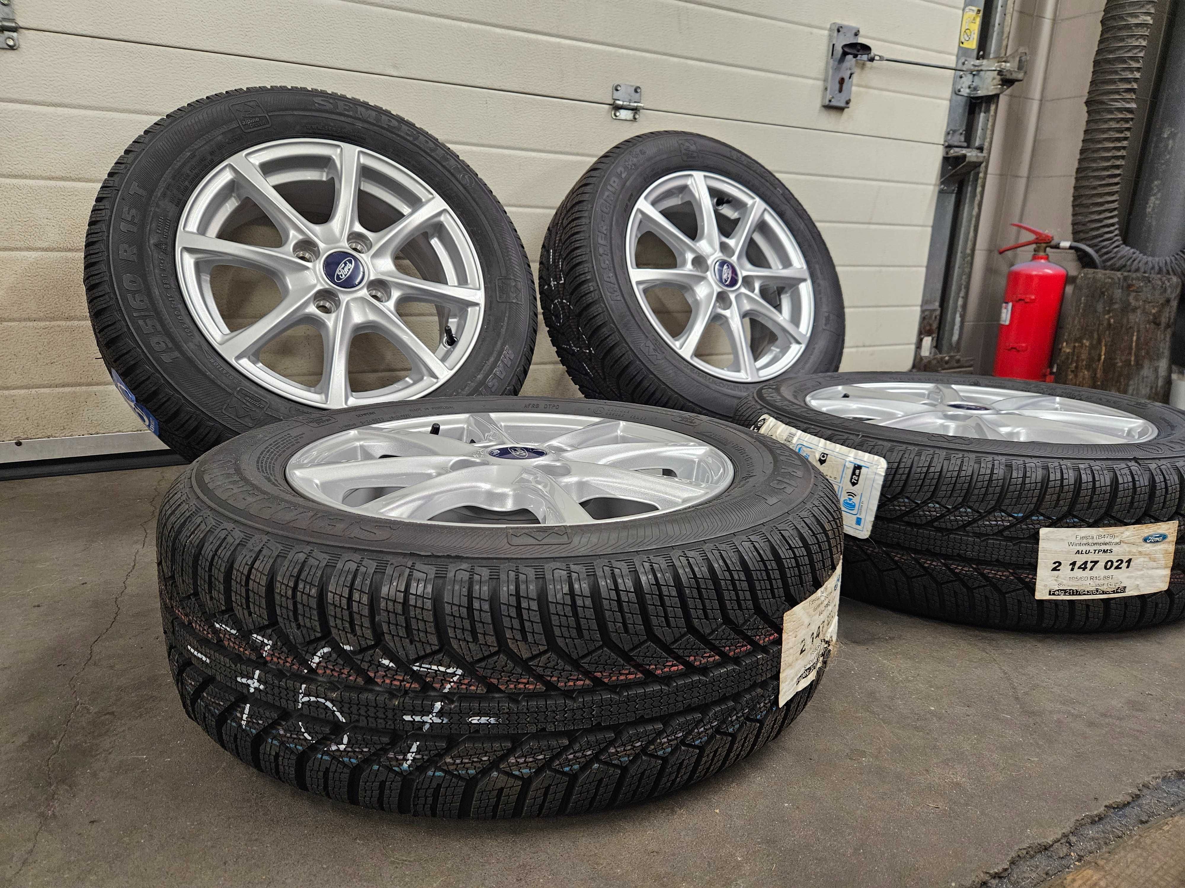 4x108 R15 - Koła Ford Fiesta Ka - Nowe Felgi Opony - Powystawowe