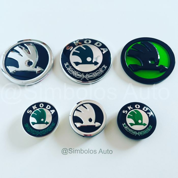 Emblema e Centros de Jante | Skoda