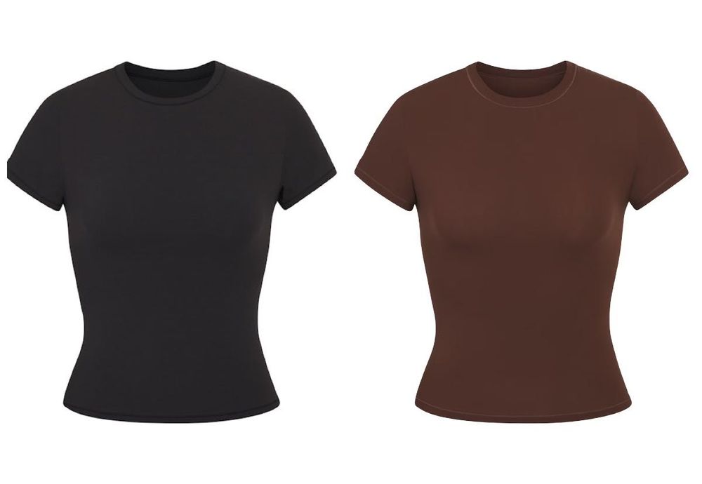 Жіноча футболка SKIMS Fits everybody - M- 900 грн -  ОРИГІНАЛ