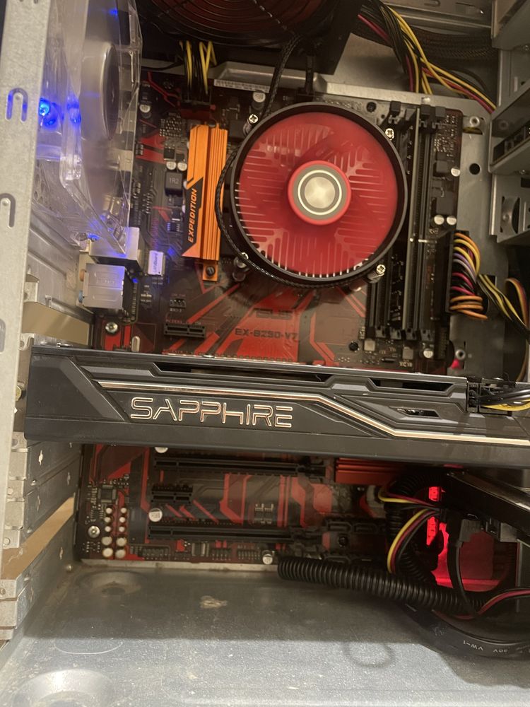 Ігровий компютер core i5 6500/ RX470 8GB/ DDR4 16gb/ ssd240gb+hdd512