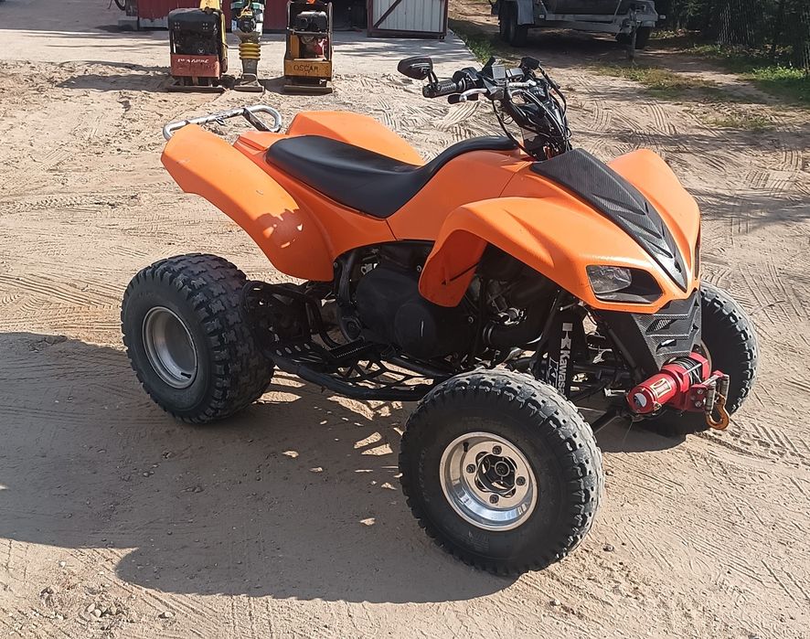 Quad Kawasaki kfx 700 tuning