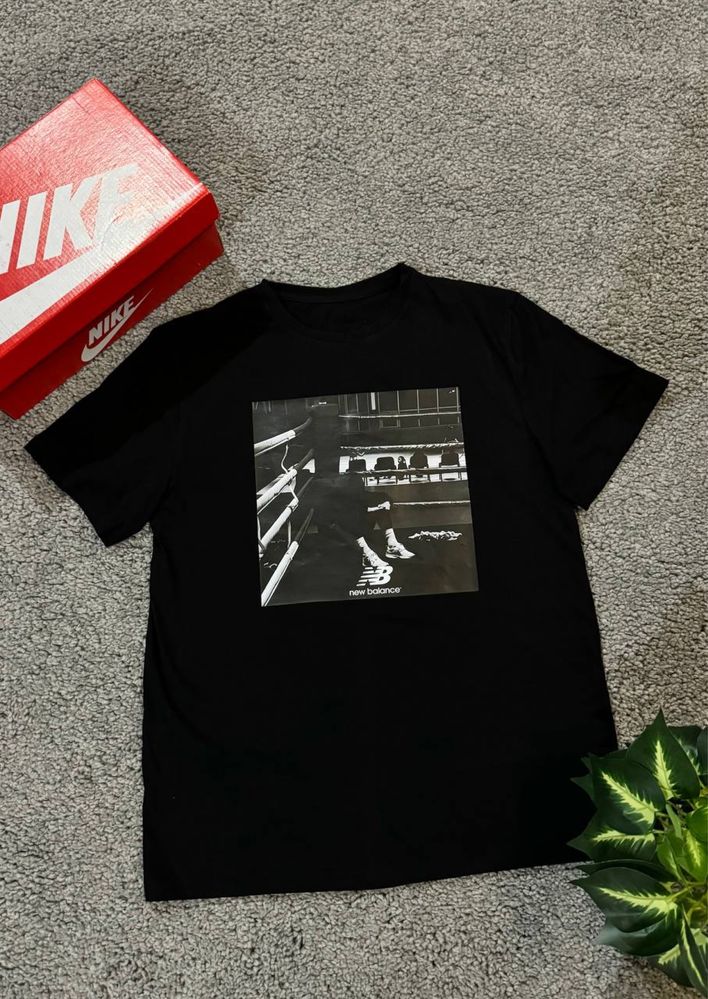 Футболка New Balance Зал / Футболка Нью Беланс Бокс / Футболка НБ NB