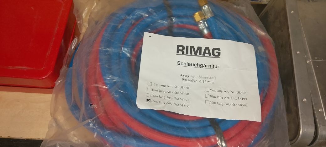 Linde Zestaw pilników z reduktorami i wężem