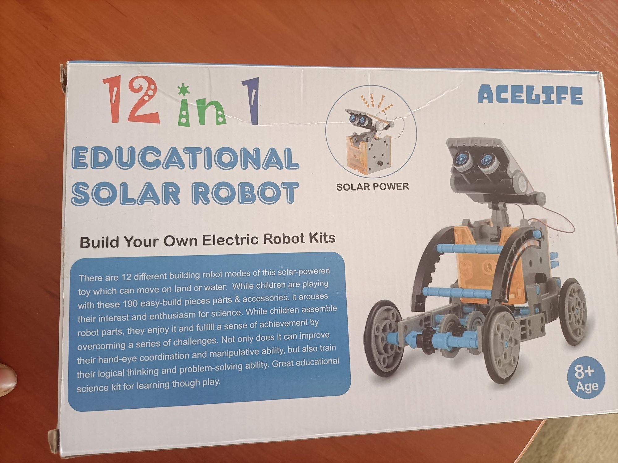 Zabawki edukacyjne Solar robot
