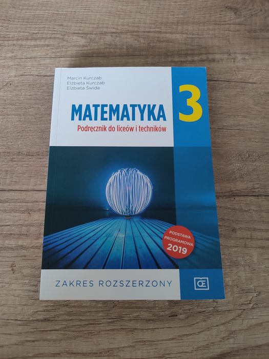 Matematyka 3 podręcznik do liceów i techników zakres rozszerzony