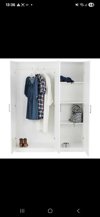 Szafa ikea biała