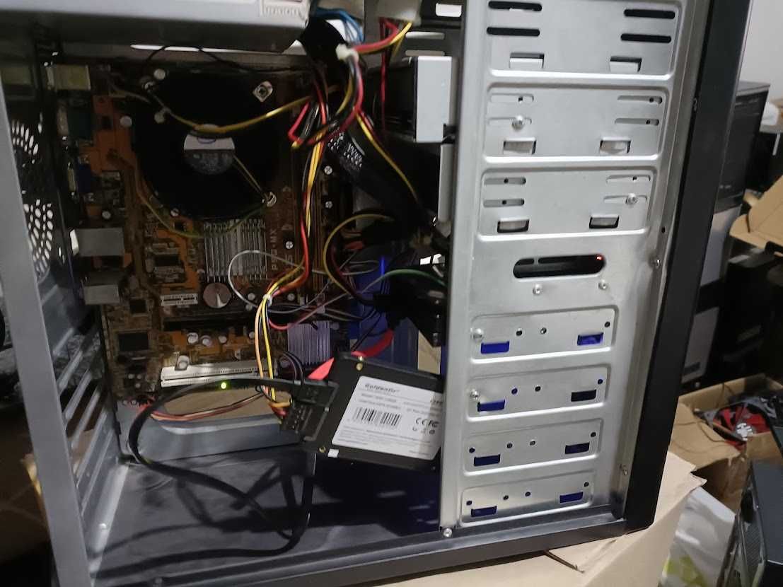 надійний тихий ПК 2 ядра,на швидкісному нов диску SSD 128GB\ОС Win 8.1