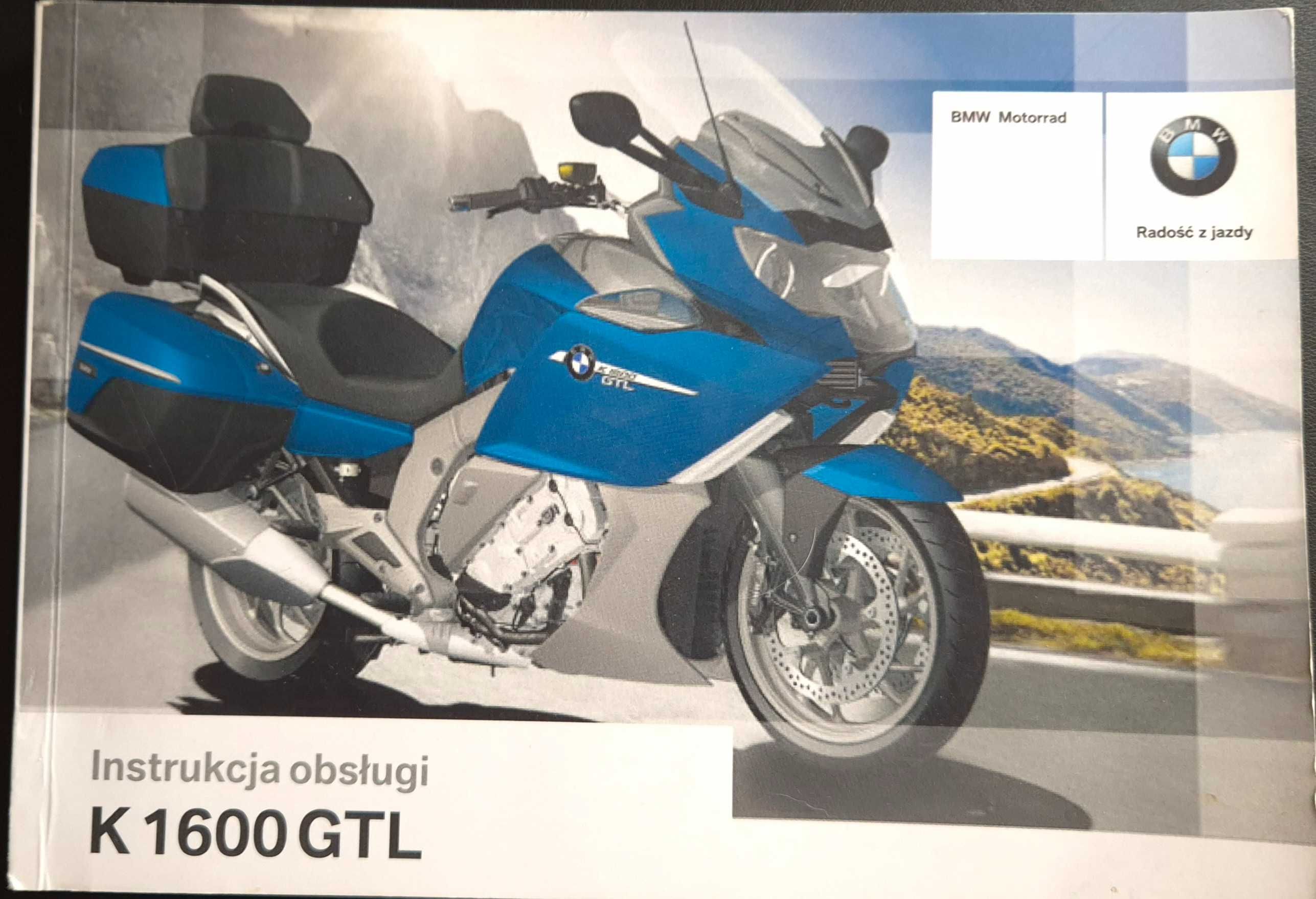 Instrukcja obsługi BMW K 1600 GTL PL