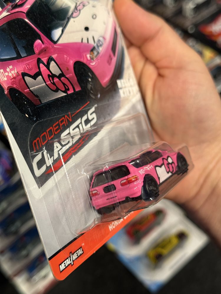 Hot Wheels Premium Honda Civic EG jajko EGG Hello Kitty Mugen Type-R