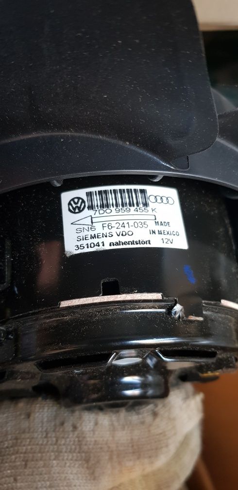 Продам новый вентилятор охлаждения радиатора на volkswagen I audi