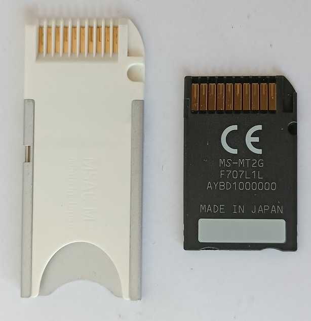 Adapter Memory Stick Pro Duo i Karta pamięci Sony 2GB -kpl.