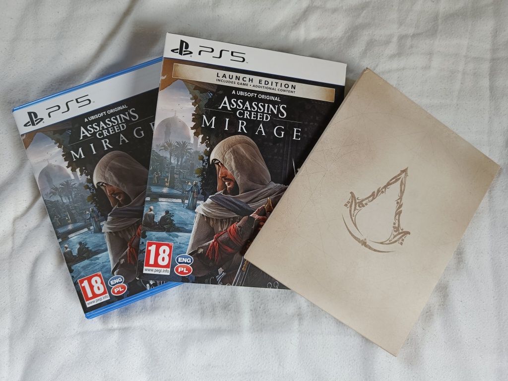 PS5 - Assassin's Creed Mirage - Launch Edition - jak nowa - PS5