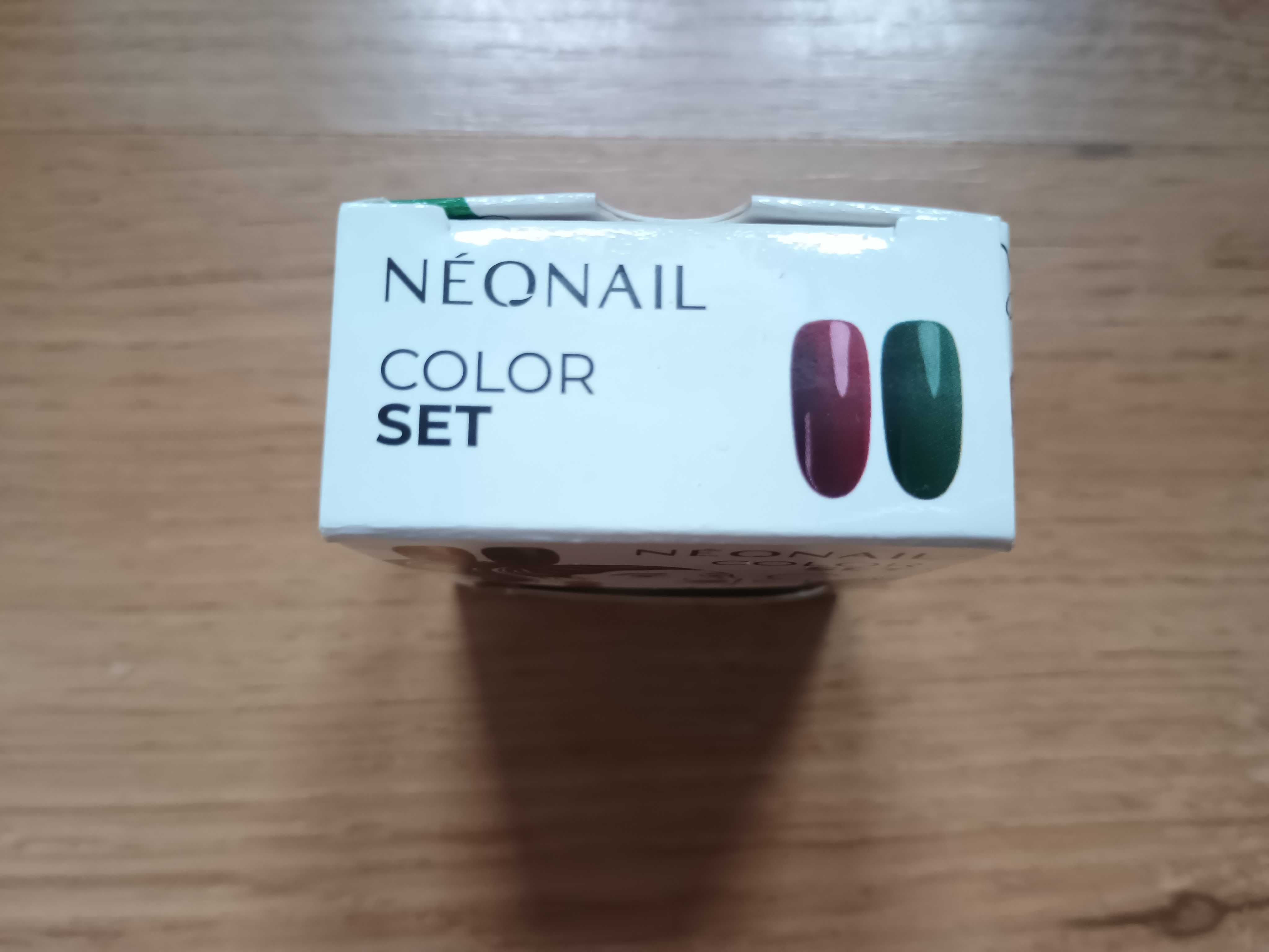 Neonail color set zestaw 2 x mini lakier hybrydowy 2 ml