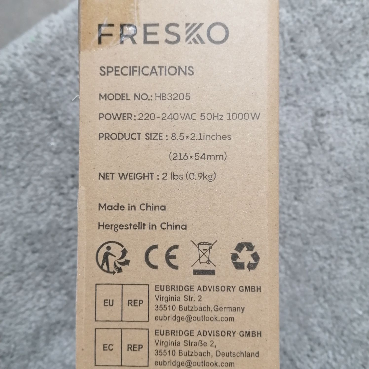 Blender ręczny Fresko 1000 W
