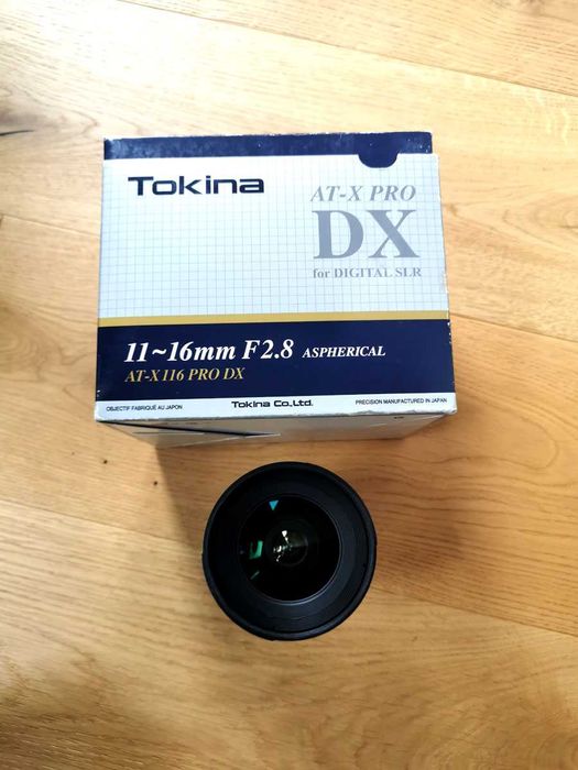 Obiektyw Tokina 11-16mm F 2.8 AT-X 116 PRO DX - Nikon F