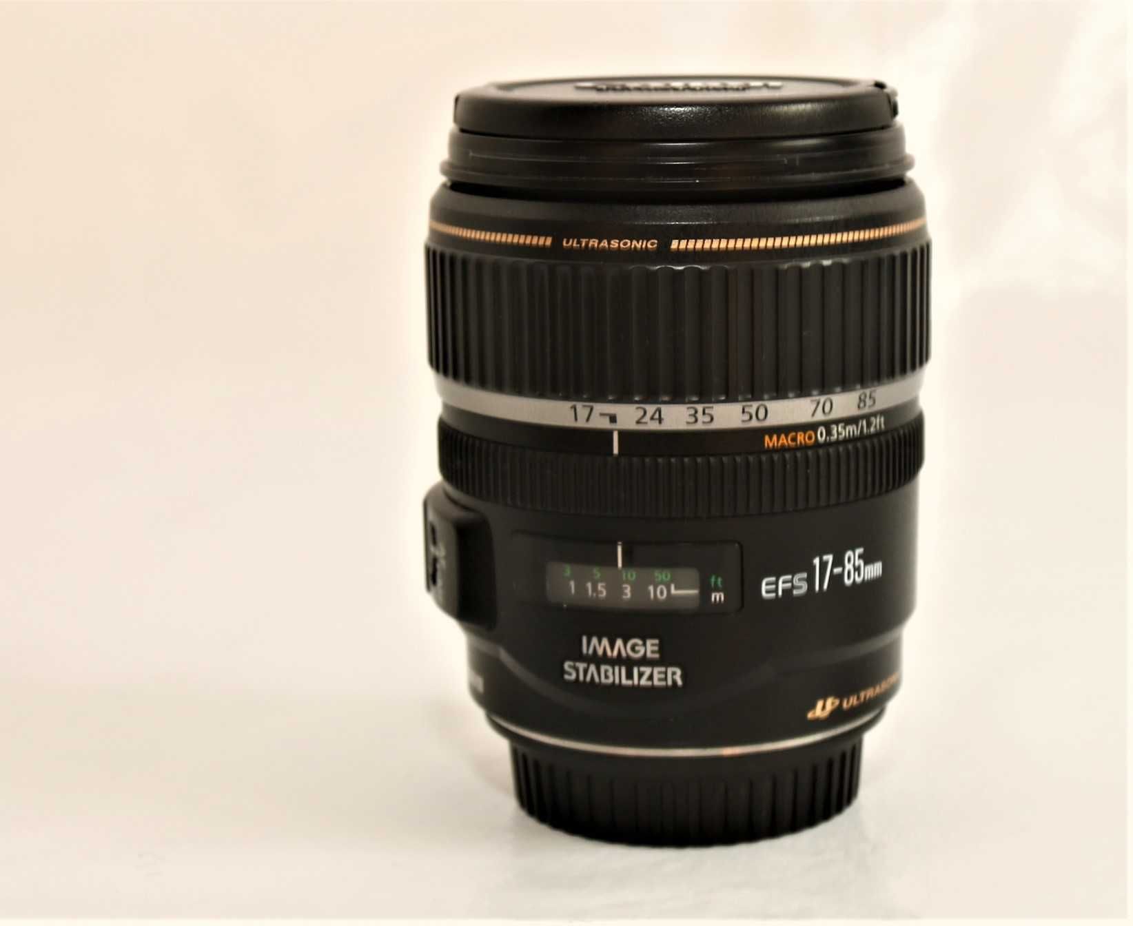 Lente Canon EF 17-85mm IS USM Ultrasonic SEM AUTOFOCUS