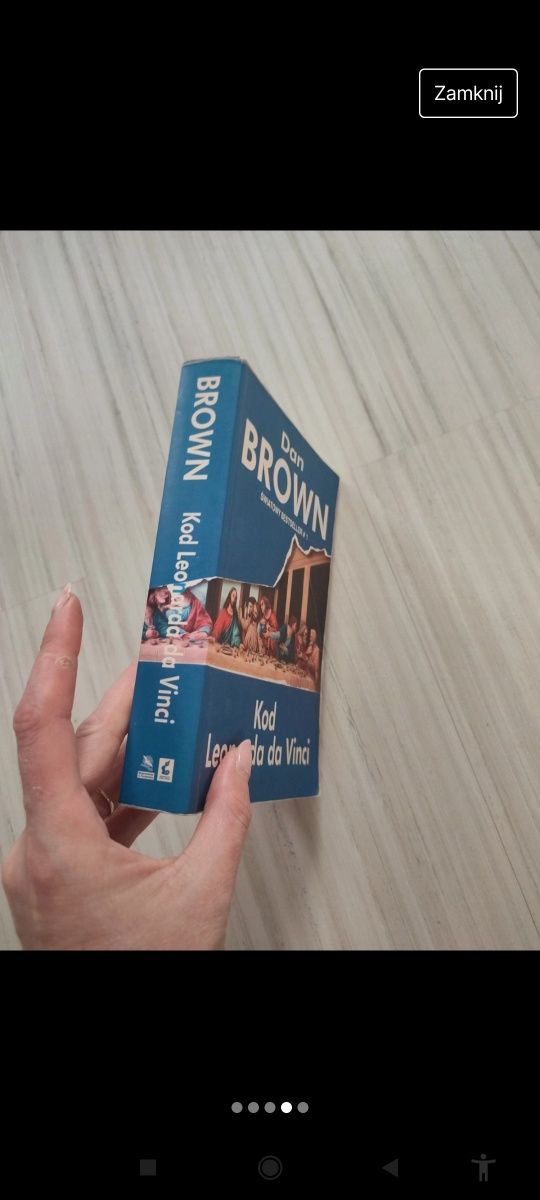 książka Kod Leonarda da Vinci - Dan Brown
