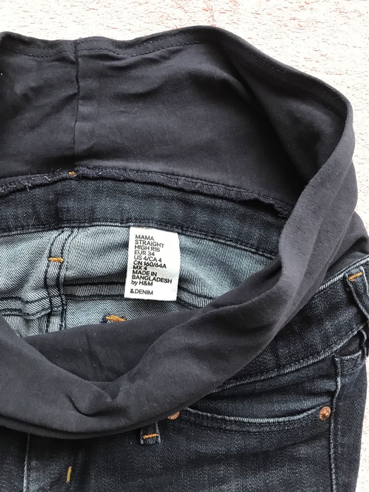 Spodnie jeansowe ciążowe H&M r. 34