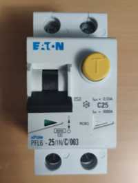 Диференциальный автоматический выключатель Eaton 25A
Eaton PFL6-