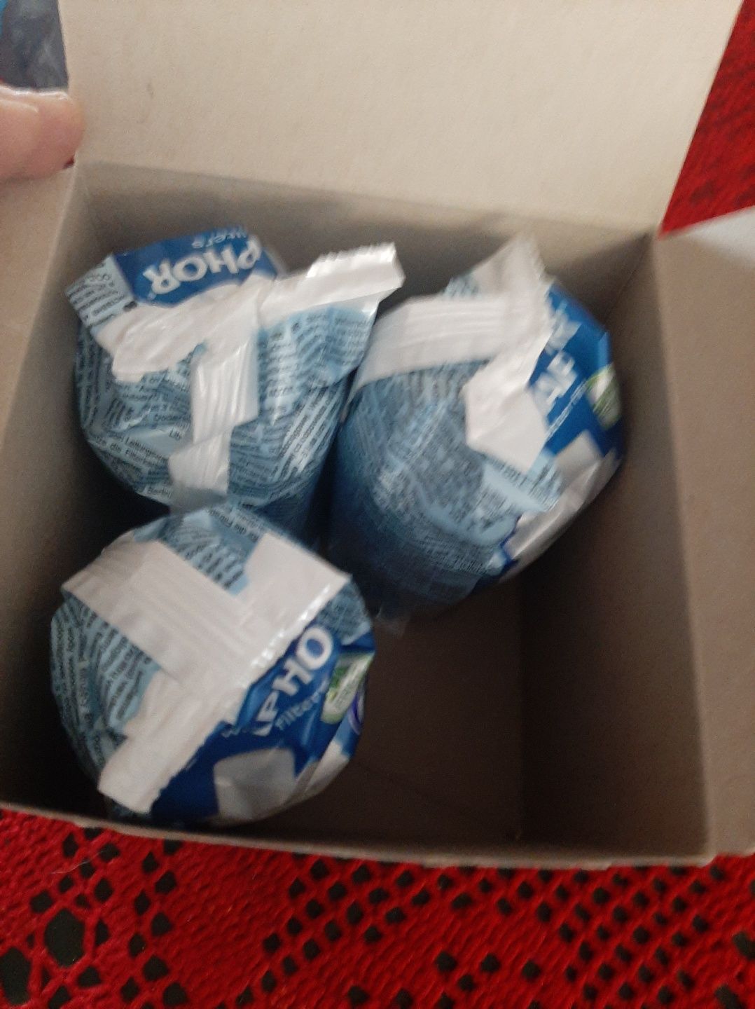3 wkłady B15 Aquaphor do dzbanka filtrujacego wodę