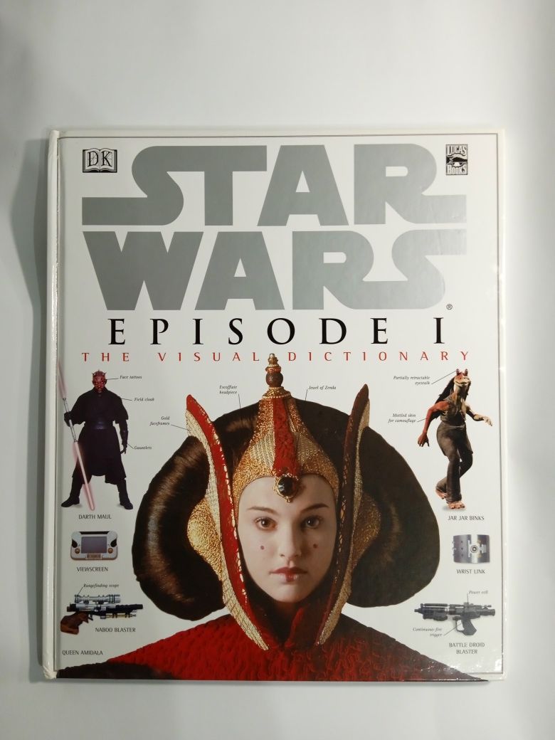 Star Wars Episode 1 The Visual Dictionary Hardcover Lucas Film Book DK