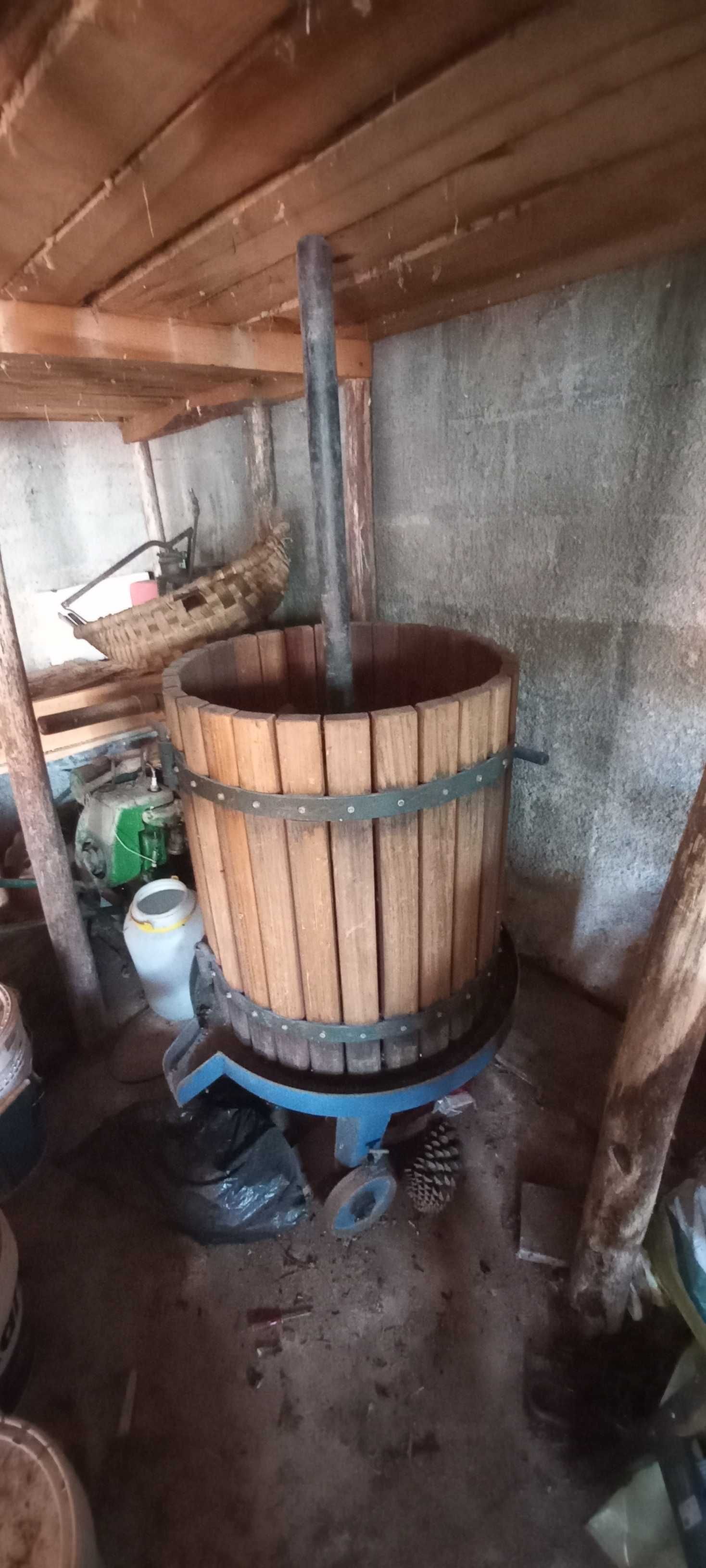 Prensa de espremer Vinho