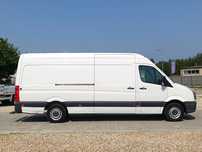 Volkswagen Crafter L4H2, Max, 2.0 136km, Klima, Nawigacja  Bardzo Dobry Stan, Bogate wyposażenie
