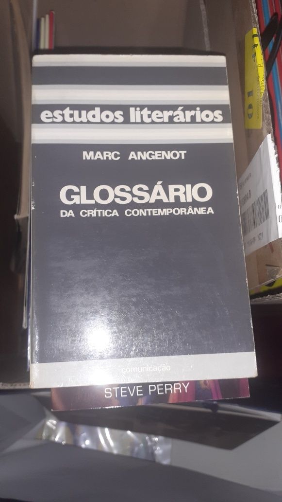 Glossário da crítica contemporânea Marc Angenot