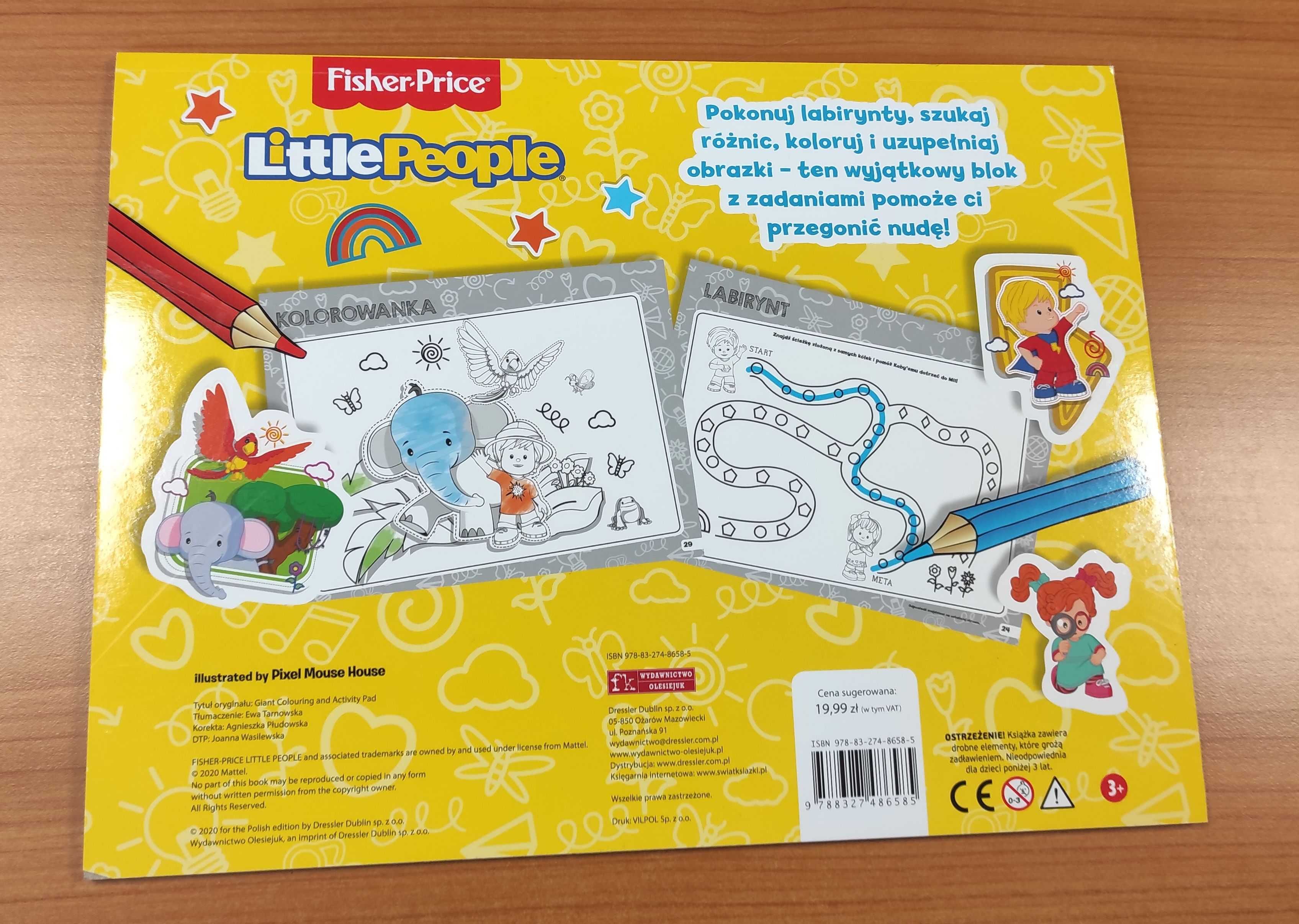 Fisher Price Little People. Kolorowe wyzwania