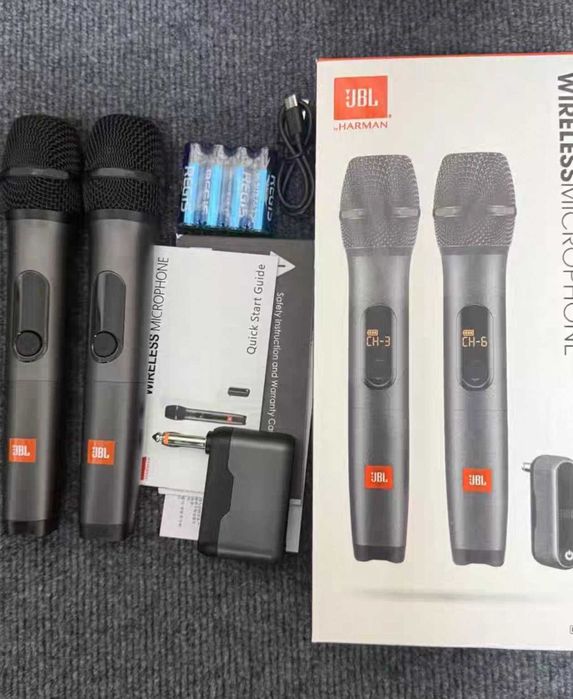 JBL bezdróżowy mikrofon z odbiornikiem