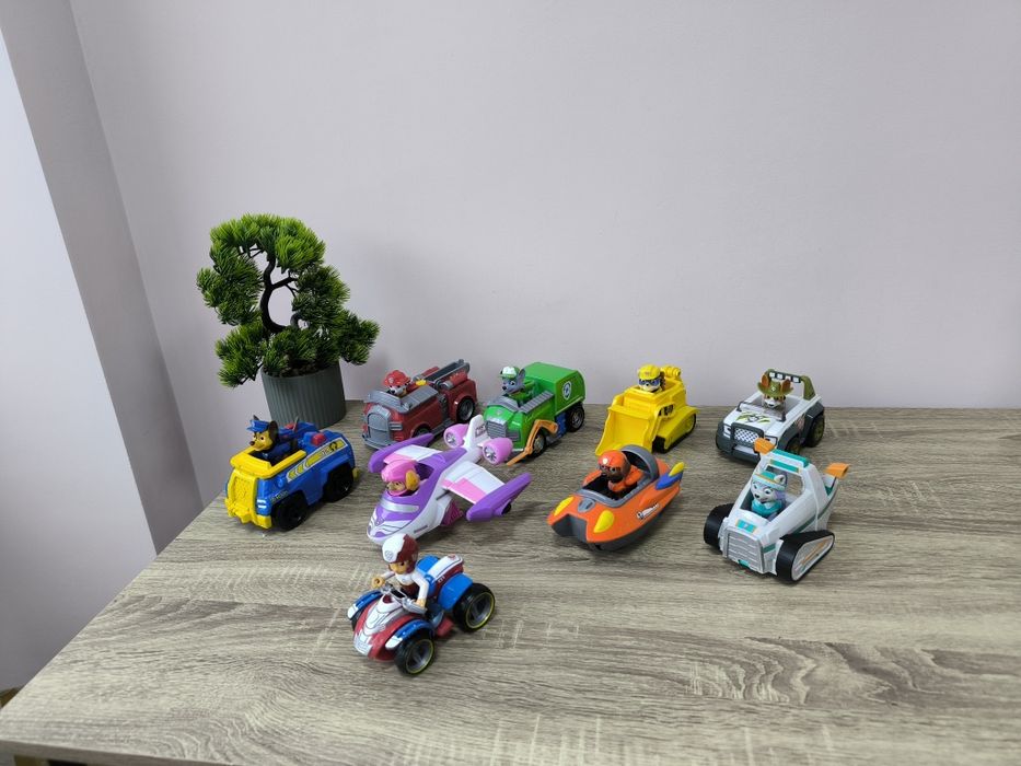 Щенячий патруль оригінал  Машинки героїв з щенятами