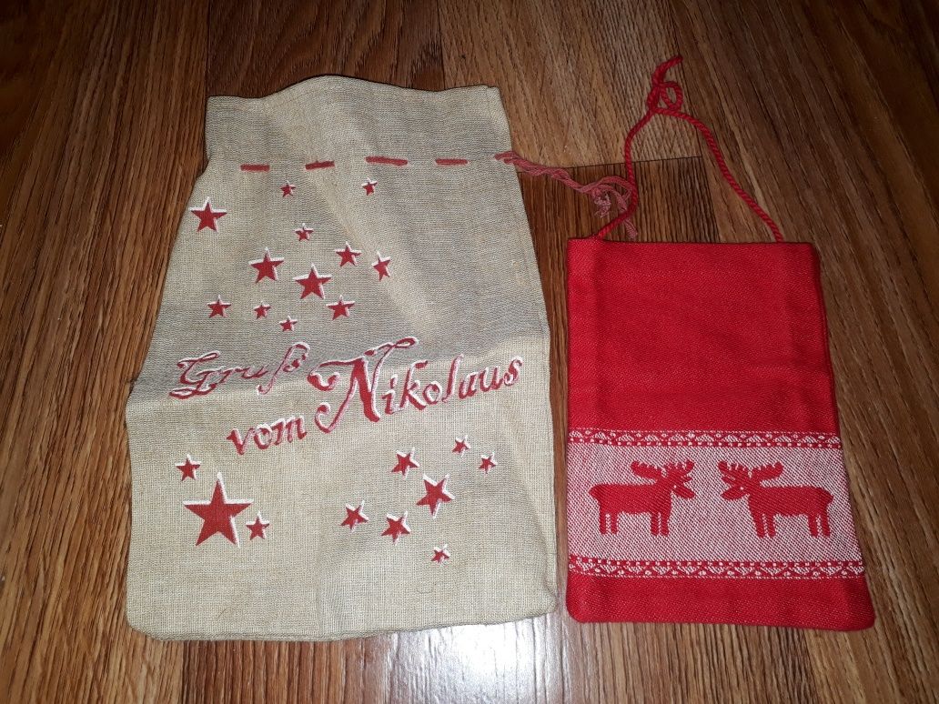 Мешки мешочки для подарков Новый год упаковка