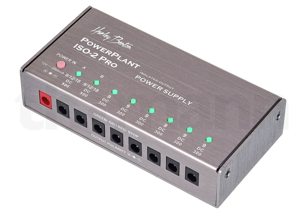 Harley Benton PowerPlant ISO-2 Pro - Fonte de alimentação