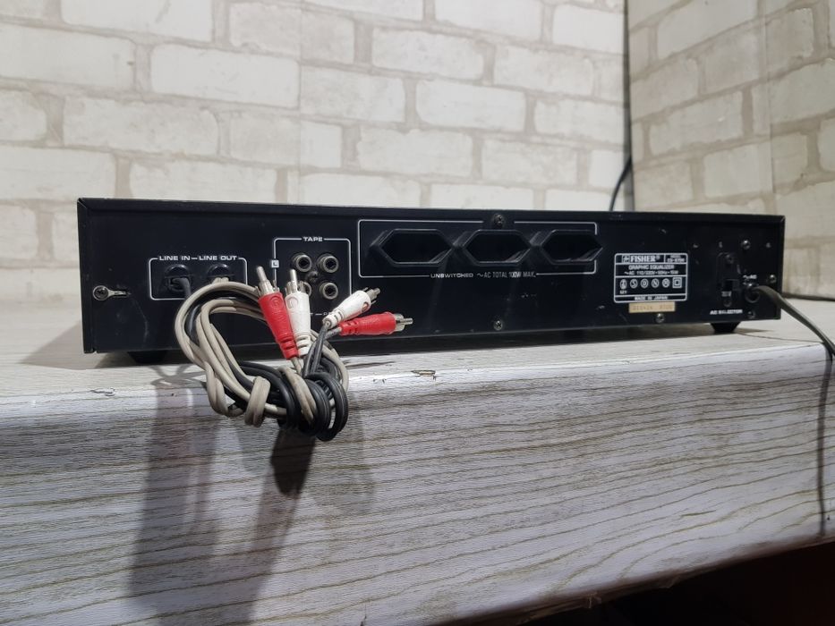 Еквалайзер FISHER EQ-875, 9 смуг, б/у з Німеччини