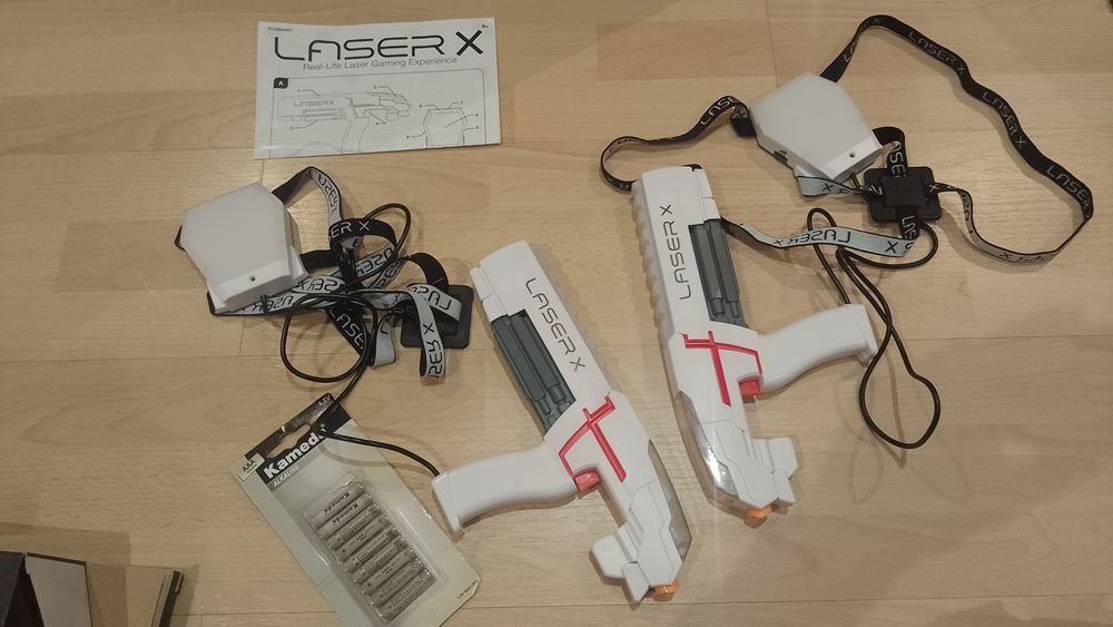 Pistolety na podczerwień laser x