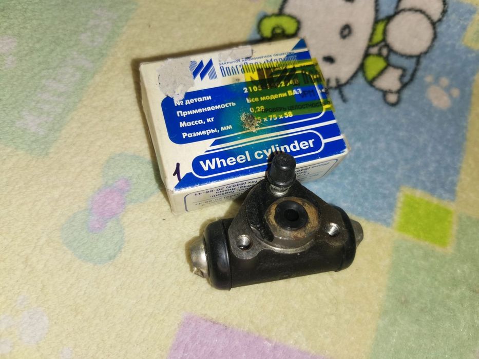 Цилиндр тормозной 2101-07 задний ЗАВОДСКОЙ ВИС Россия выпуск 2008г