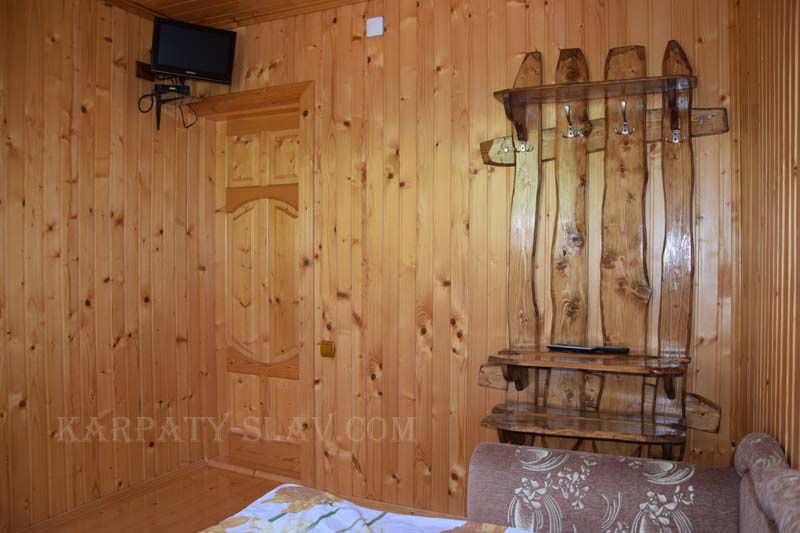 Житло в Карпатах. Басейн, чан. Славське