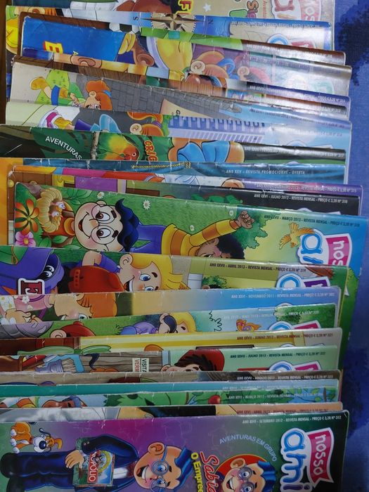 24 revistas "nosso amiguinho"