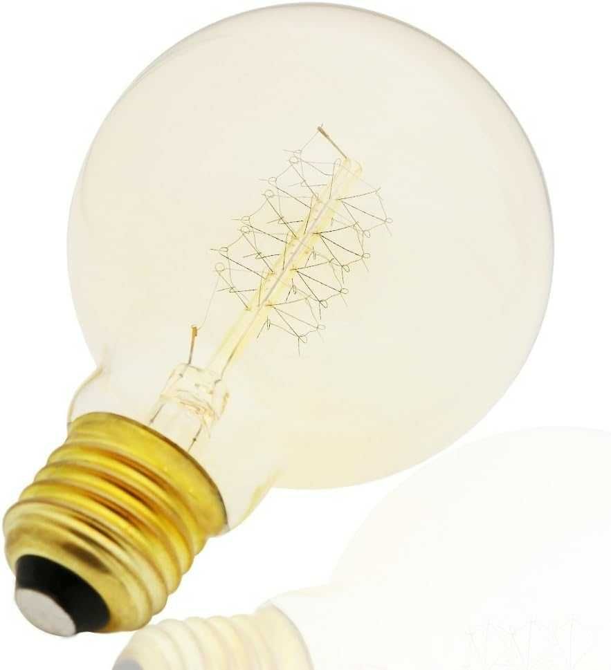 Żarówki Retro Edison Light Bulb/E27 G95 Wire Pear Bar