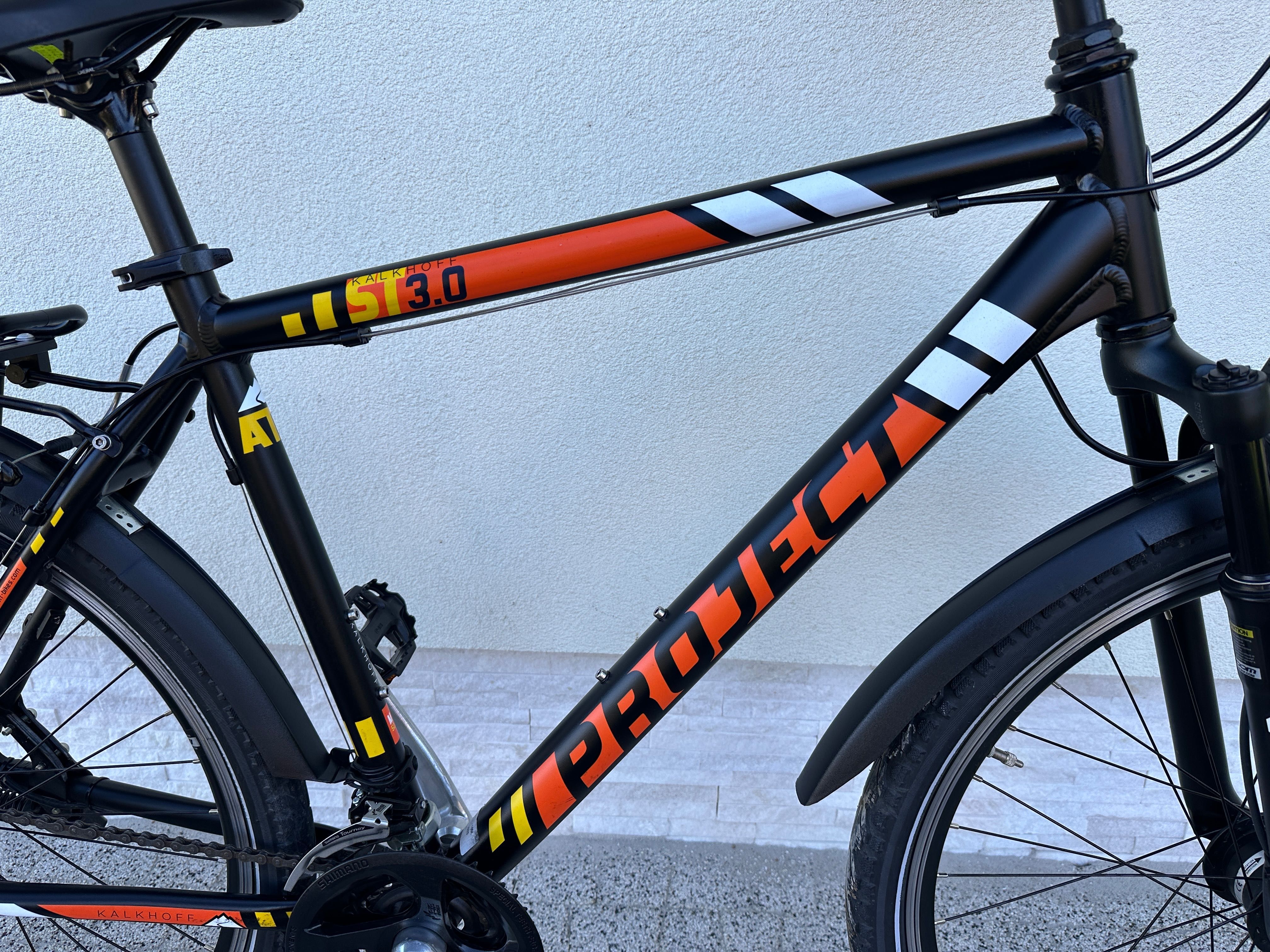 Rower KALKHOFF - Mtb, koła 26, aluminiowy, Shimano, amor, prądnica