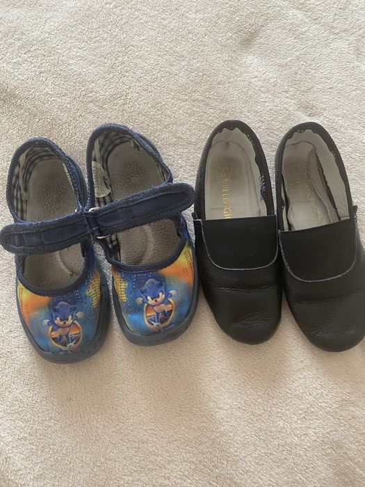 Дитячі тапки і чешки для садочку 27 розмір Ціна за дві пари