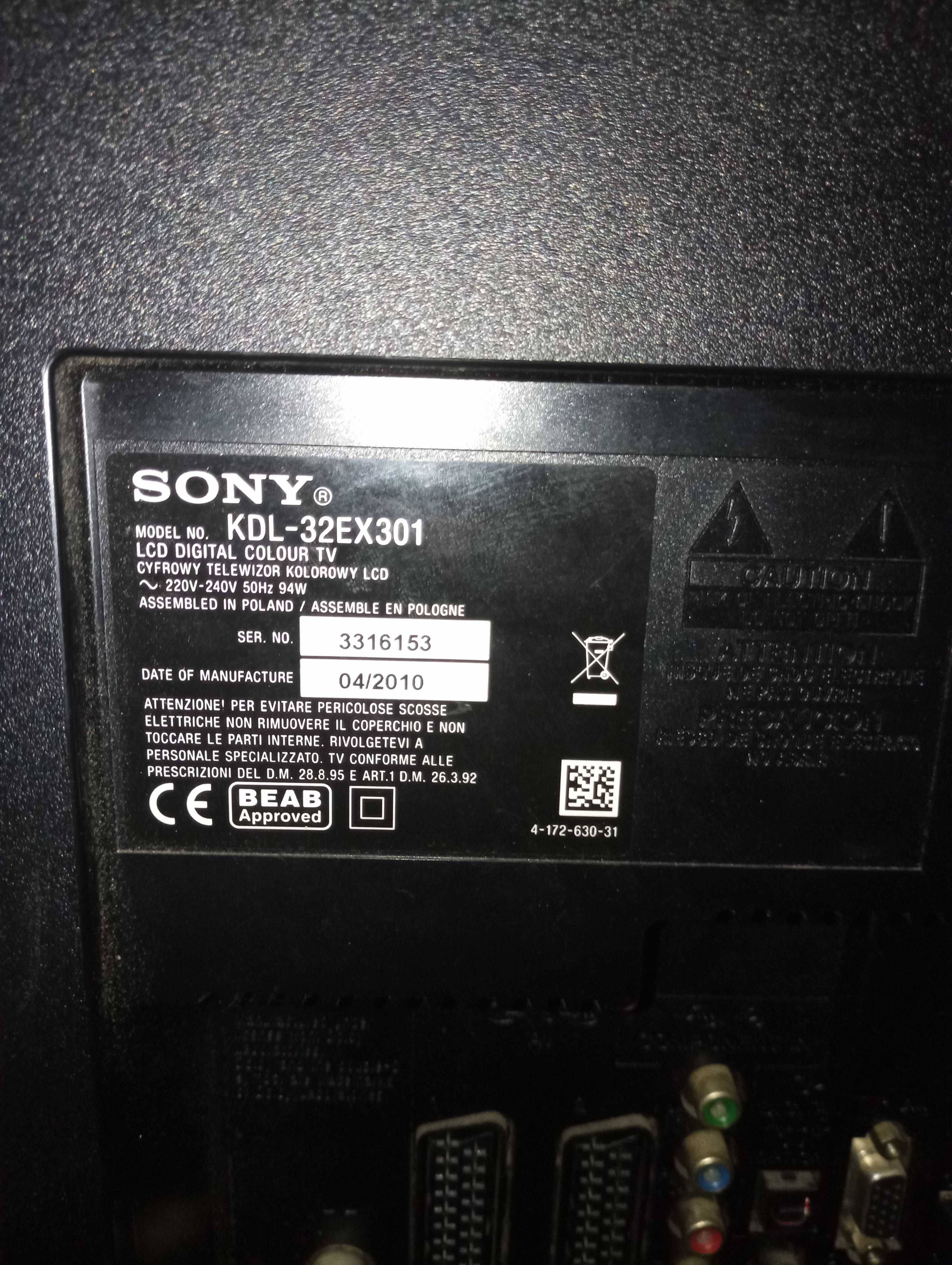 telewizor sony bravia