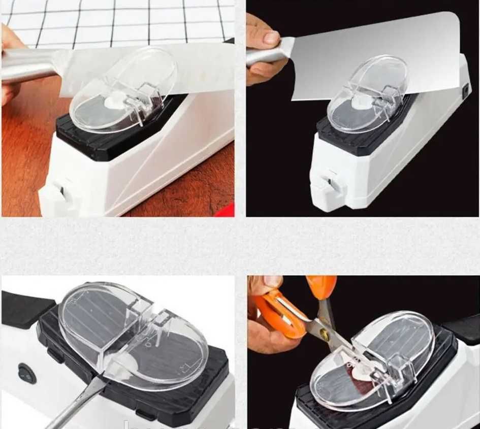 Електрична точилка для ножів та ножиць Electric Knife Sharpener